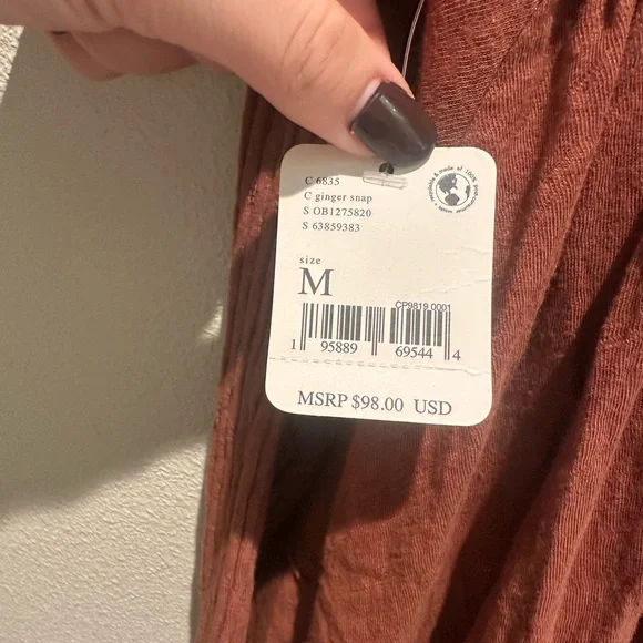 SOLD We The Free Long Sleeve Blouse - Picture 5 of 6